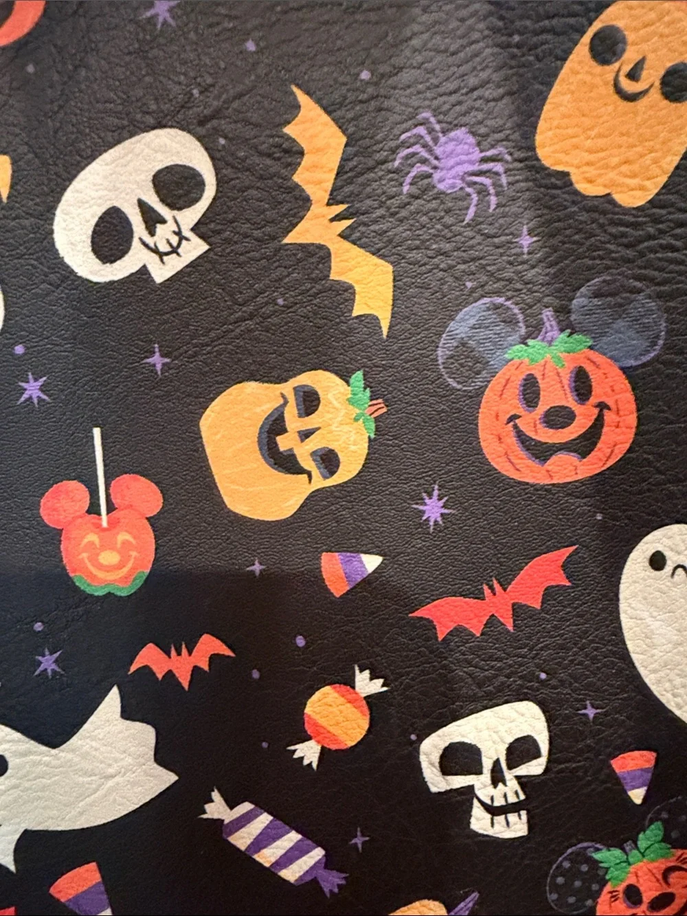 Disney Parks Loungefly Halloween Mini Backpack with Orange Bow
